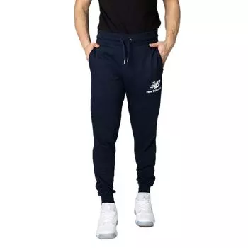 Синие хлопковые джинсы и брюки New Balance