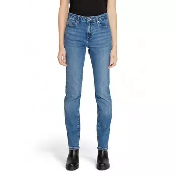 Синие хлопковые джинсы и брюки ONLY