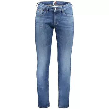 Синие хлопковые джинсы и брюки Tommy Hilfiger