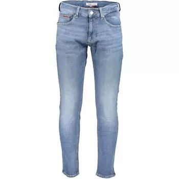 Синие хлопковые джинсы и брюки Tommy Hilfiger