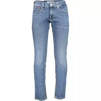 Синие хлопковые джинсы и брюки Tommy Hilfiger