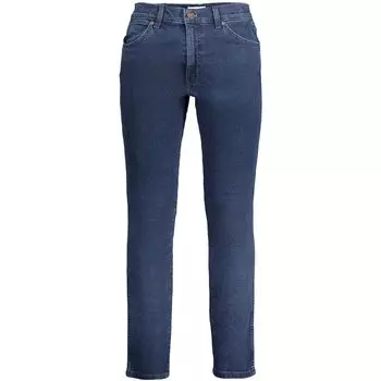 Синие хлопковые джинсы и брюки Wrangler