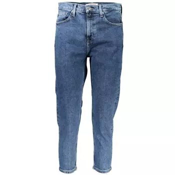 Синие хлопковые джинсы Tommy Hilfiger, синий