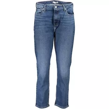 Синие хлопковые джинсы Tommy Hilfiger, синий