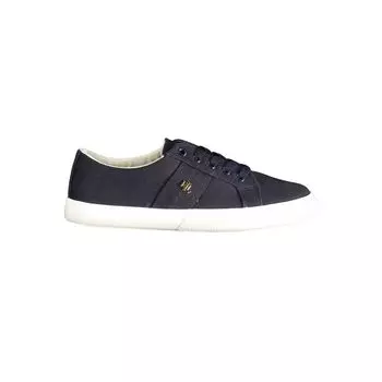 Синие хлопковые кроссовки Ralph Lauren