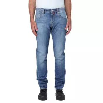 Синие хлопковые мужские джинсы Tramarossa