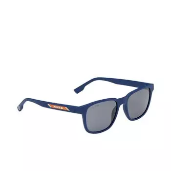 Синие инжектированные солнцезащитные очки Lacoste