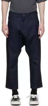 Синие кинетические джинсы Fumito Ganryu