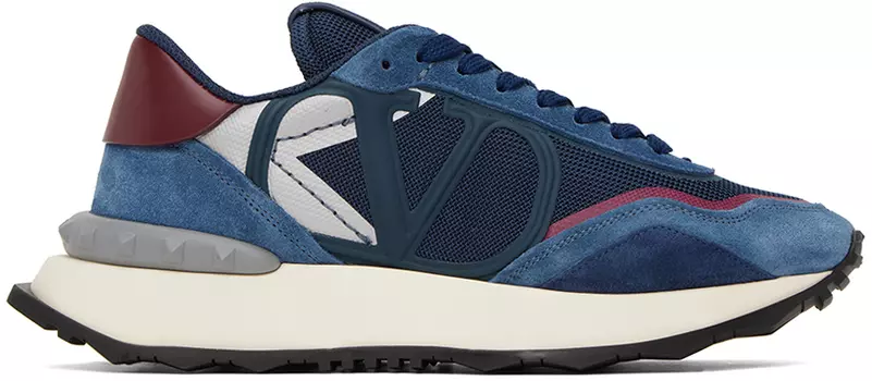 Синие кроссовки Netrunner Valentino Garavani