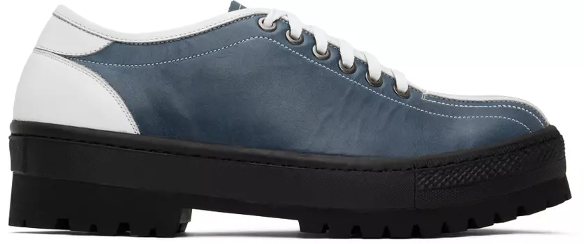 Синие кроссовки со вставками Youths in Balaclava