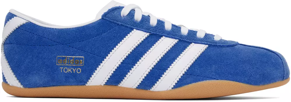 Синие кроссовки Tokyo Adidas Originals, Blue bird/Cloud white/Gum