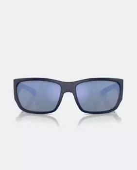 Синие квадратные мужские солнцезащитные очки с поляризационными линзами Arnette, синий