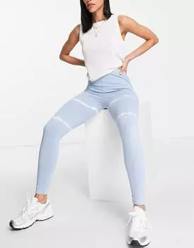 Синие леггинсы с принтом тай-дай ASOS DESIGN
