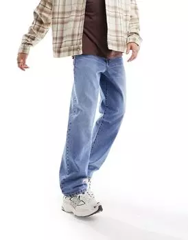 Синие мешковатые джинсы ASOS DESIGN