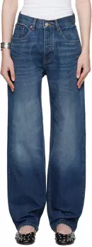 Синие мешковатые джинсы Aya Muse, True blue