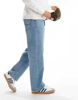 Синие мешковатые джинсы Jack & Jones alex в винтажном стиле