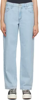 Синие мешковатые джинсы Love is love Levi's