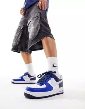 Синие мульти-кроссовки Nike Air Force 1 '07