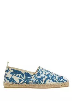 Синие мужские эспадрильи с узором pablo Castaner