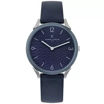 Синие мужские часы Pierre Cardin