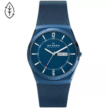 Синие мужские часы Skagen