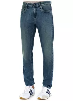 Синие мужские джинсовые брюки Bikkembergs