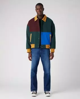 Синие мужские джинсы свободного кроя Redding Wrangler, индиго