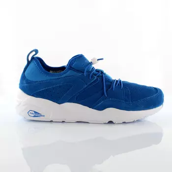 Синие мужские кроссовки Trinomic Blaze From Glory Soft Slip On Switch 360101 08 Puma, синий
