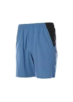 Синие мужские шорты с принтом Regular Fit 931823-4250 HMLJACOB SHORTS Hummel, синий