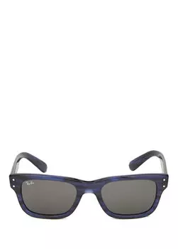 Синие мужские солнцезащитные очки с узором Ray-Ban