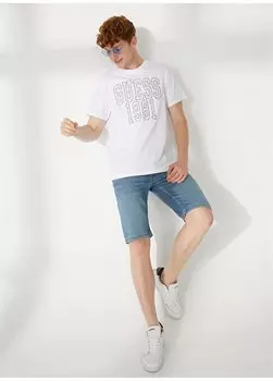 Синие мужские спортивные шорты FM23S32EFMIDDLE BLUE Fred Mello, синий