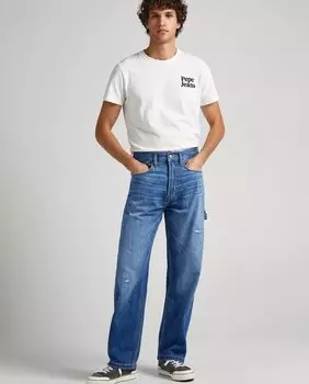 Синие мужские свободные джинсы Dan Vintage Pepe Jeans, синий