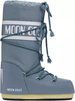 Синие нейлоновые сапоги Icon Moon Boot