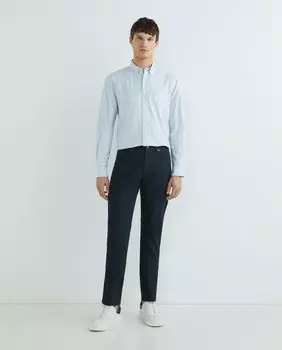 Синие обычные мужские джинсы Exigency, синий