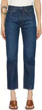 Синие оригинальные джинсы Totême