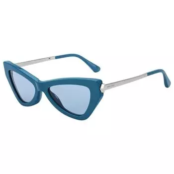 Синие пластиковые солнцезащитные очки Jimmy Choo Eyewear