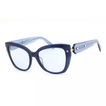 Синие пластиковые солнцезащитные очки Swarovski