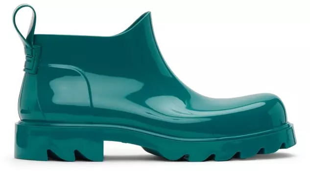 Синие походные сапоги Bottega Veneta