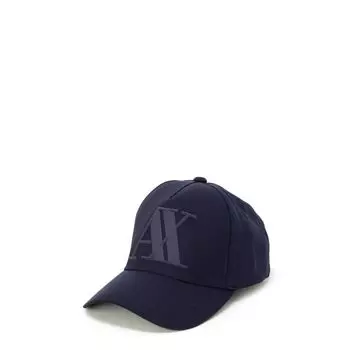 Синие полиэстеровые шапка и кепка Armani Exchange