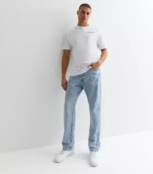 Синие прямые джинсы Jack & Jones Jack & Jones, синий