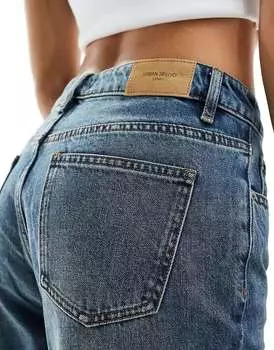 Синие прямые джинсы Urban Revivo