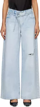 Синие прямые джинсы XL Levi's, Karma's coming