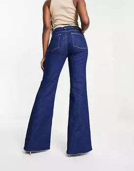 Синие расклешенные джинсы BOSS Orange FRIDA 70s