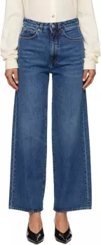 Синие расклешенные джинсы TOTEME