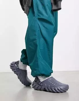 Синие сабо унисекс Crocs Echo