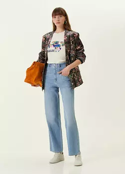 Синие широкие джинсовые брюки dileskoa Isabel Marant