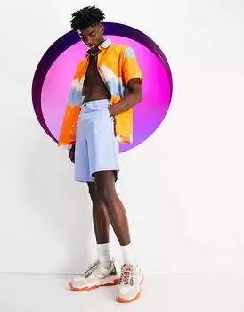 Синие широкие шорты чинос ASOS DESIGN Circular Design