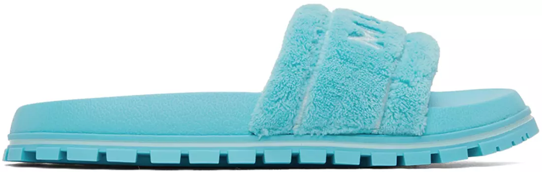 Синие шлепанцы The Terry Marc Jacobs