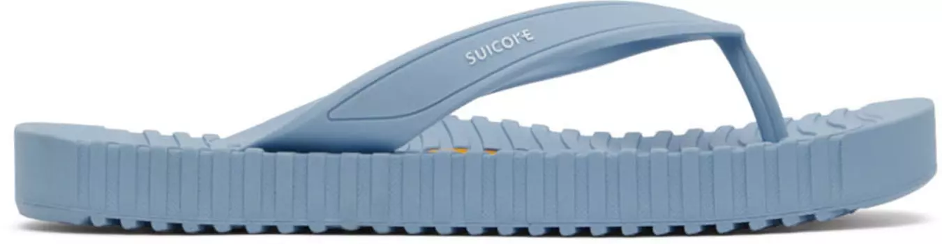 Синие шлепанцы VON Suicoke