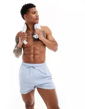 Синие шорты для плавания Pull&Bear